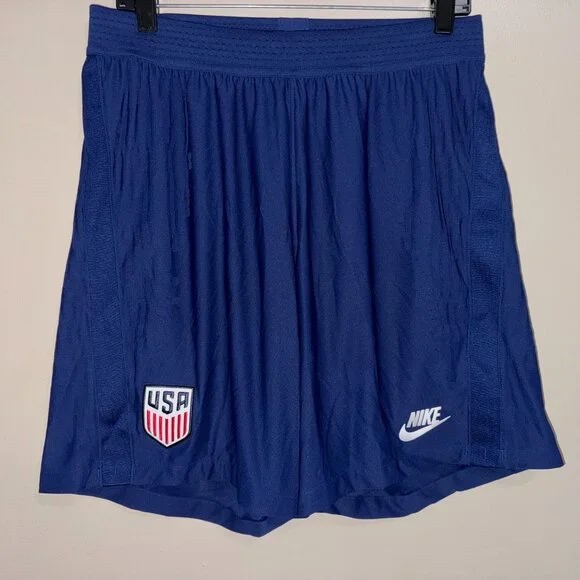 Nike USMNT USA Team Issue Vaporknit Soccer Shorts Men’s Size L CD8053-421 NEW